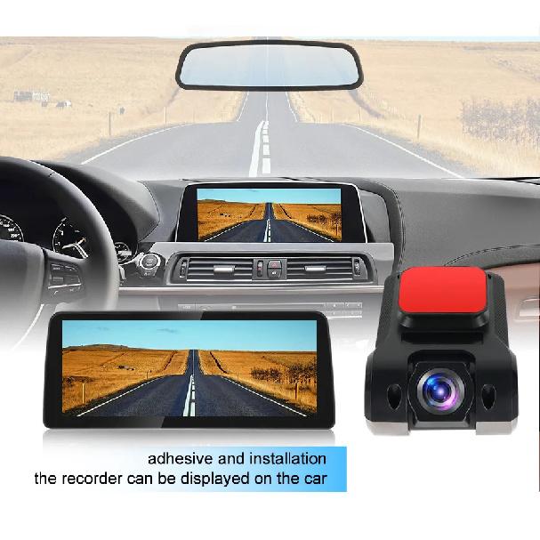 Car Android Navigator USB HD 720P 170° DVR Driving Recorder Media Comes with ADAS Driving Assistance Function Recorder Night