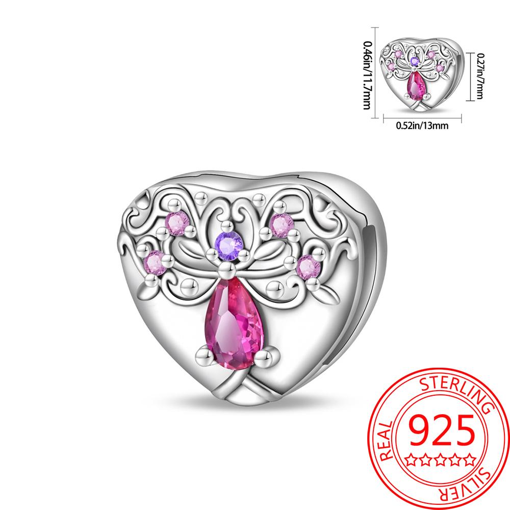 Original Copper Red Love Clover Colored Lollipops Butterfly Shell Fit Diy Reflexions Mesh Bracelet Party Gifts