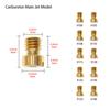 40PCS Carburetor Main Pilot Jet Kit for Keihin PWK CVK PE OKO KOSO Tuning Jets #100-140 #32-55/#155-178Carburetors Jets 7