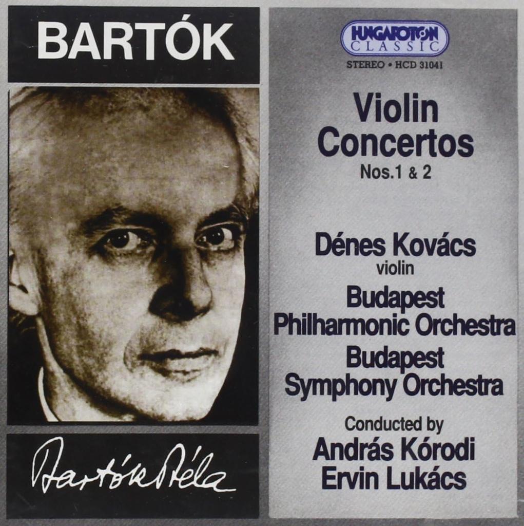 CD LUKACS; БУДАПЕШТ П.О.. - Барток;Скрипичные концерты 1 и 2 HCD31041 Япония Классика Б/У