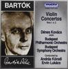 CD LUKACS; BUDAPEST P.O. - Bartok;Violin Concertos 1&2  HCD31041 Japan Classical Used
