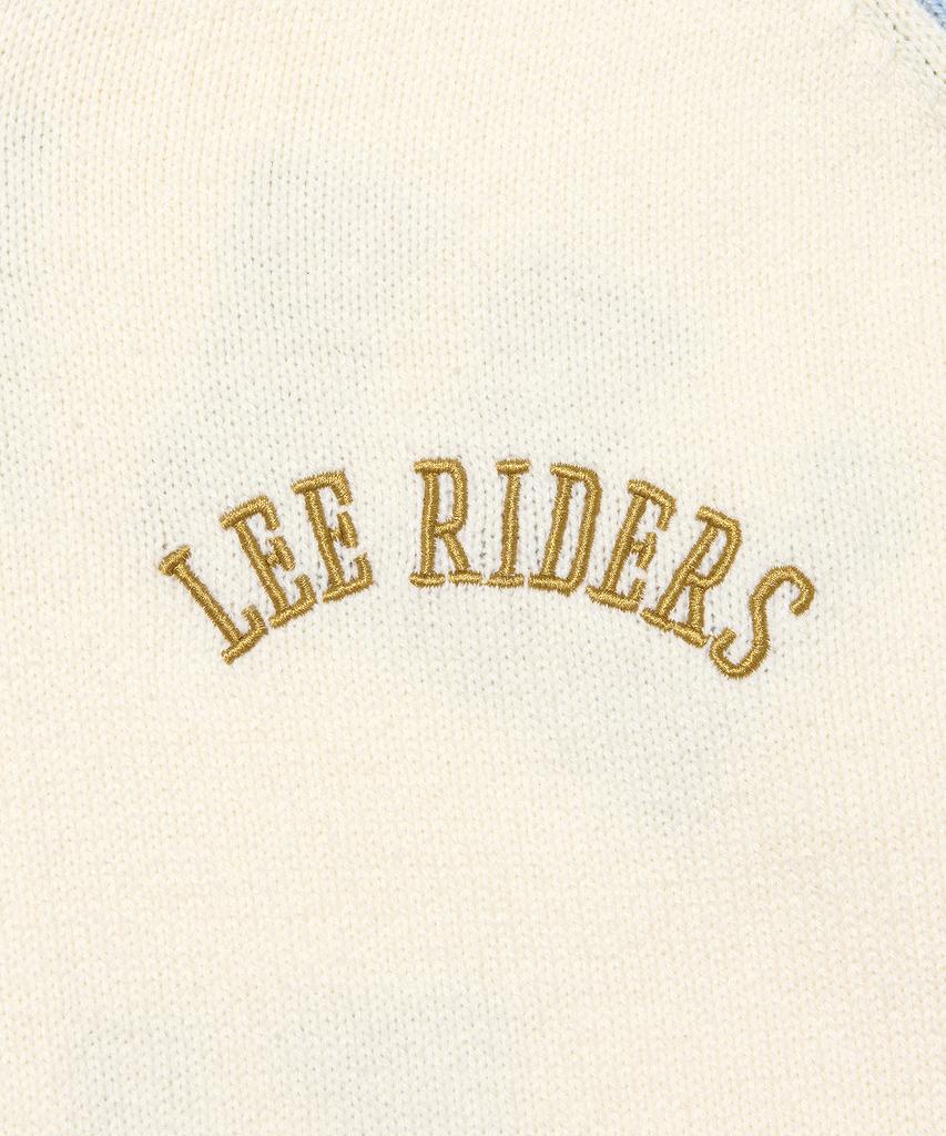 Вязаный кардиган на молнии Lee Riders Цвет: Слоновая кость