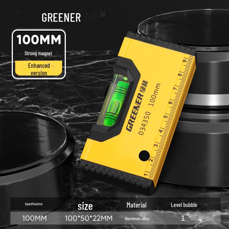 Green Forest Mini Высокоточные алюминиевые магнитные весы уровня