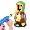 Игрушки "Голодная стреляющая утка" Пушка на воздухе с мягкими пулями Электронный счетчик Звуковые эффекты попадания Забавные боевые игры Игрушки для детей Подарки