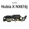Разъем USB-порта для зарядки, гнездо, плата зарядки, шлейф для Nubia Red Magic 3 Mars NX619J NX609J NX629J X NX616J