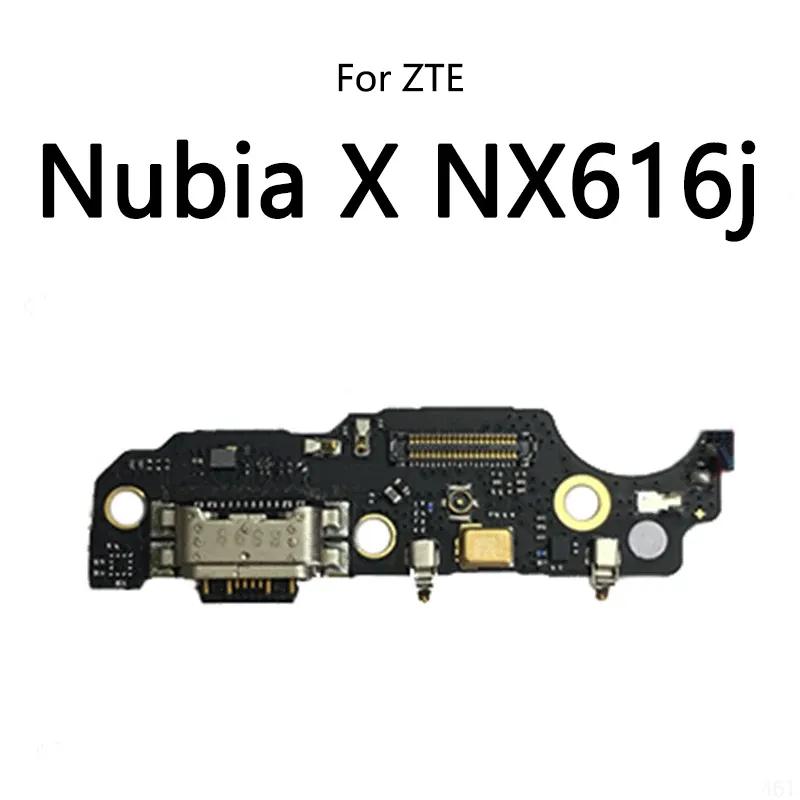 Разъем USB-порта для зарядки, гнездо, плата зарядки, шлейф для Nubia Red Magic 3 Mars NX619J NX609J NX629J X NX616J