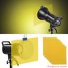 9PCS 30 * 20cm Photography Light Color Filters Set Transparent Light Gel Sheet for Studio