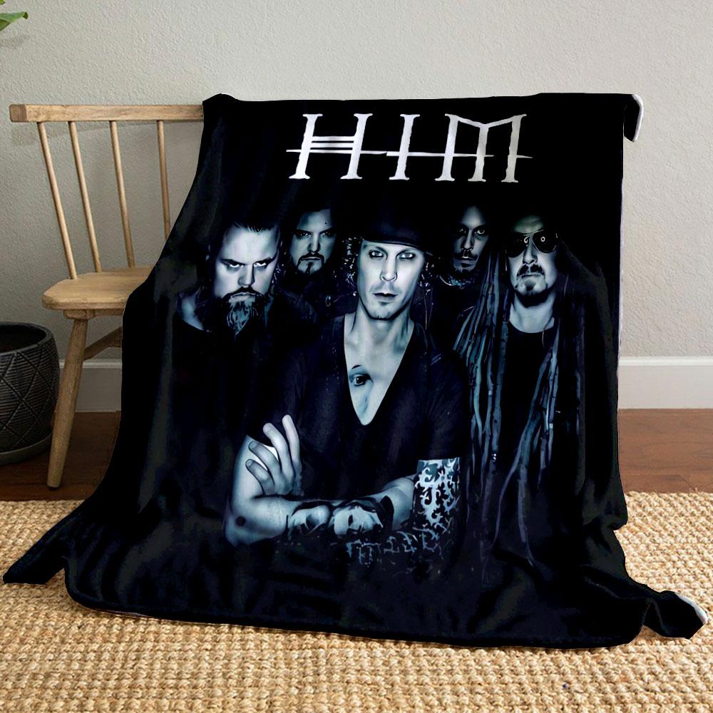 Rock Band Poster Blanket for all seasons blanket lunch break throw gift
