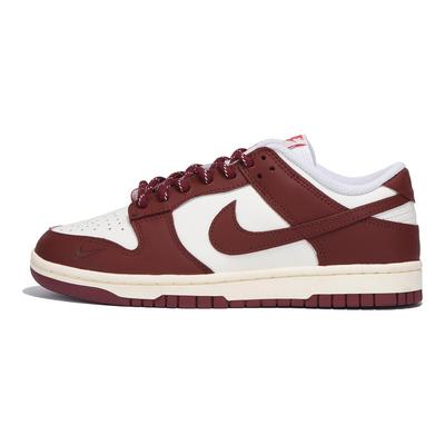 Кроссовки Dunk Кожаное Покрытие Нескользящая Подошва Низкие Скейтбордические Обувь Женская Красные HJ3491-161(Team59-SBOX)