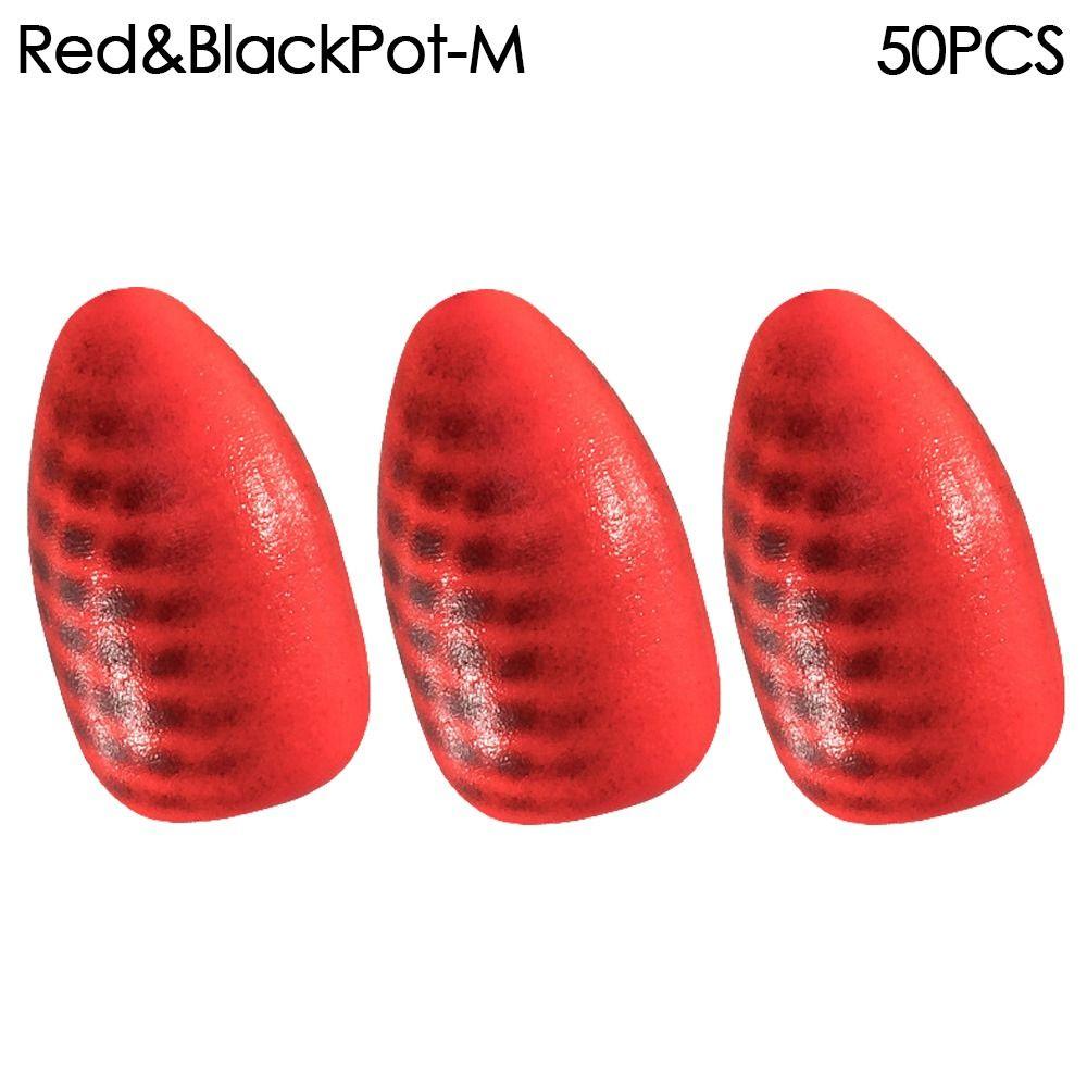 50 шт. Горячий монтаж Оснастка Материал Стопоры Пенопластовые поплавки Шариковые рыболовные поплавки Бусины Бобы Дно