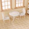 Coffee Table Chair Furniture Model for Dollhouses Living Room Scene Realistic Coffee Table Model for Creative Furniture