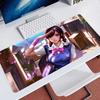 Large Mouse Pads Overwatch DVa Gaming Mouse Pad Deskpad with Stitched Edges and NonSlip Rubber Base Extended x Mouse Pad