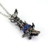 Jinx Necklace Pendant Chain Anime Arcane Powder Cosplay Costume Jewelry Neck Lace Gift Women Men Metal Punk Cool Gun Necklaces