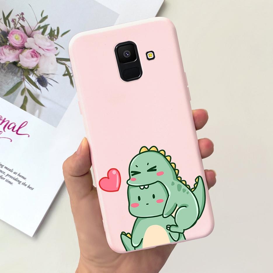 Чехол для Samsung Galaxy A6 2018 SM-A600F Милый Модный Расписной Чехол Мягкий ТПУ Чехол для Телефона Для Samsung A6 Plus A6+ 2018 A605F Бампер