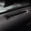 For Ford Mustang 15-17 Carbon Fiber Car Door Air AC Outlet Vent Molding Cover Trim Sticker Car Styling Auto Accessories Decals