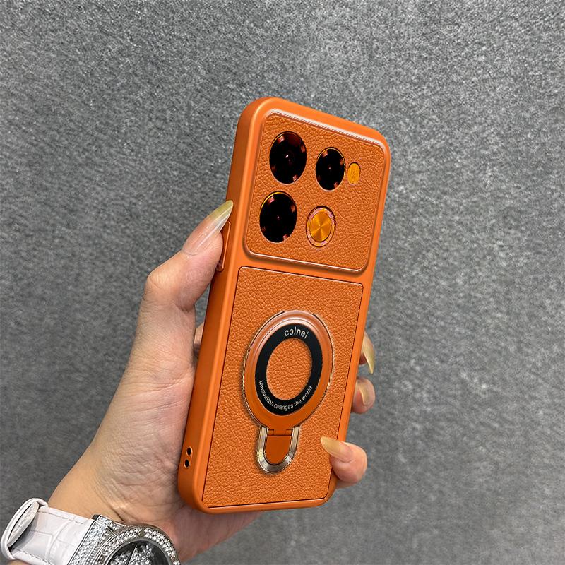 Элегантный чехол-книжка из искусственной кожи с магнитной подставкой для Infinix Note 30 40 50 50S 60 Edge Pro Ultra 4G 5G, противоударная задняя крышка