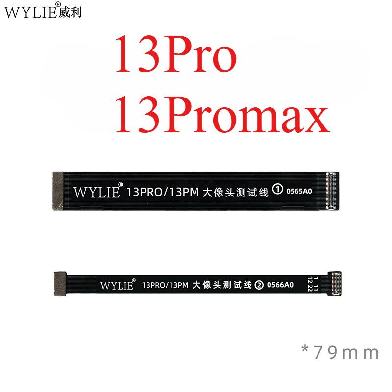 WYLIE Rear Camera Extention Test Flex Cable For iPhone X XS XSM 11 11 15 16 Pro Max Phone Repair Tool