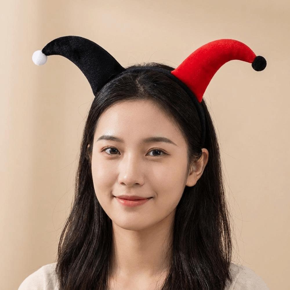 Colorful Style Cosplay Hairbands Plush Funny Headwear Novelty Clown Headband Costume Party