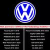 Car HD Door Welcome Lights Led Projector Decor Lamp For VW R Line GTI Atlas Jetta Touareg Variant Golf Polo Taos Nivus Passat Ti