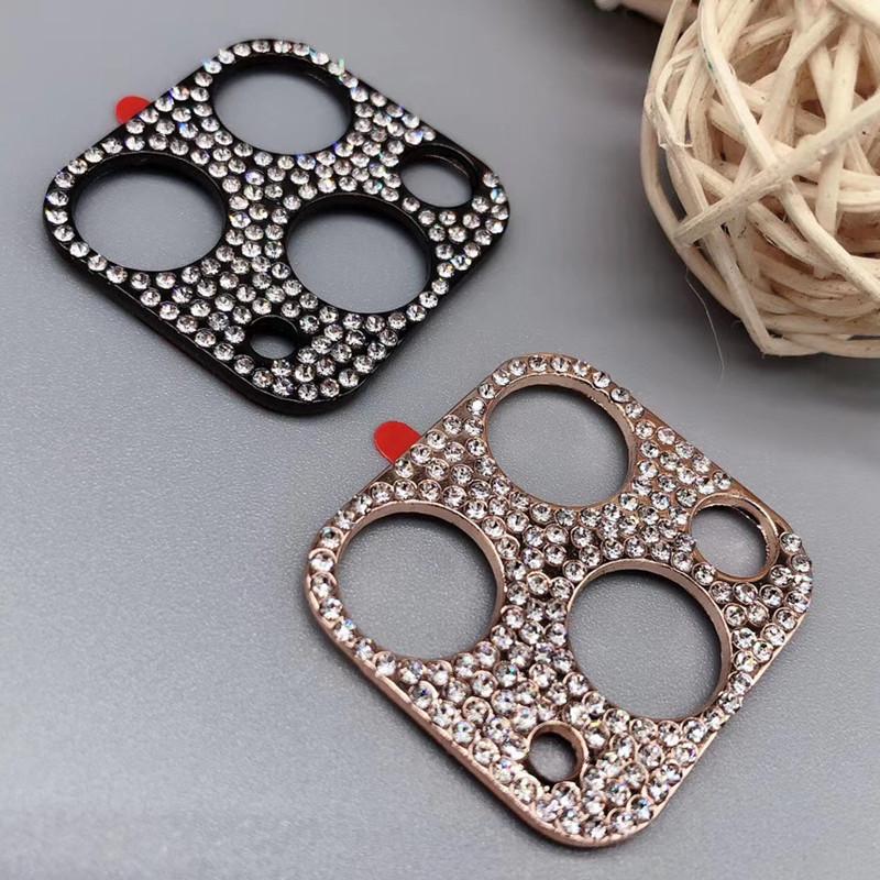 Пленка Diamond Lens для iPhone 11, 13, 14 Pro Max и 15 — крышка линзы из титанового сплава Crystal