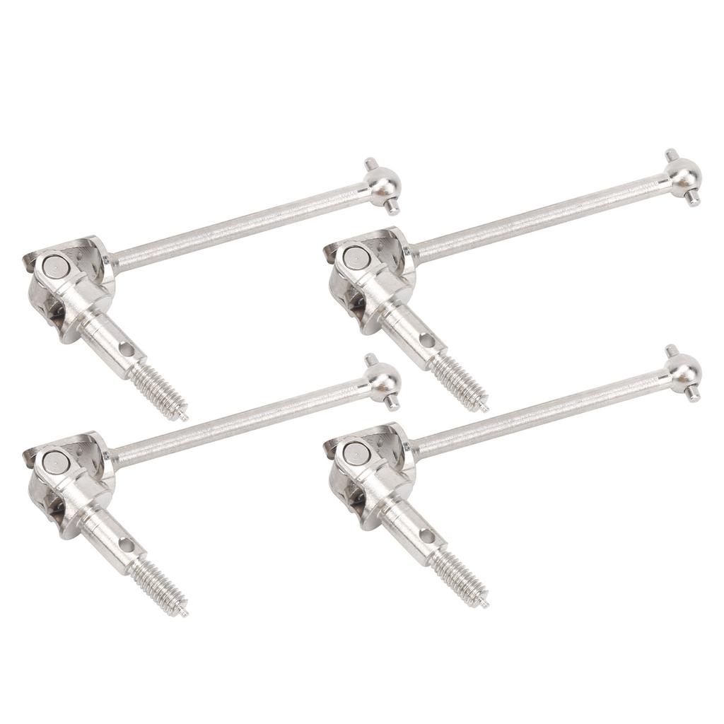 4Pcs Steel CVD Drive Shaft Transmission Axle for HSP 941239410894102 110 RC CarSilver