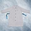 Wooving Long Collar Padded Coat (Gray)