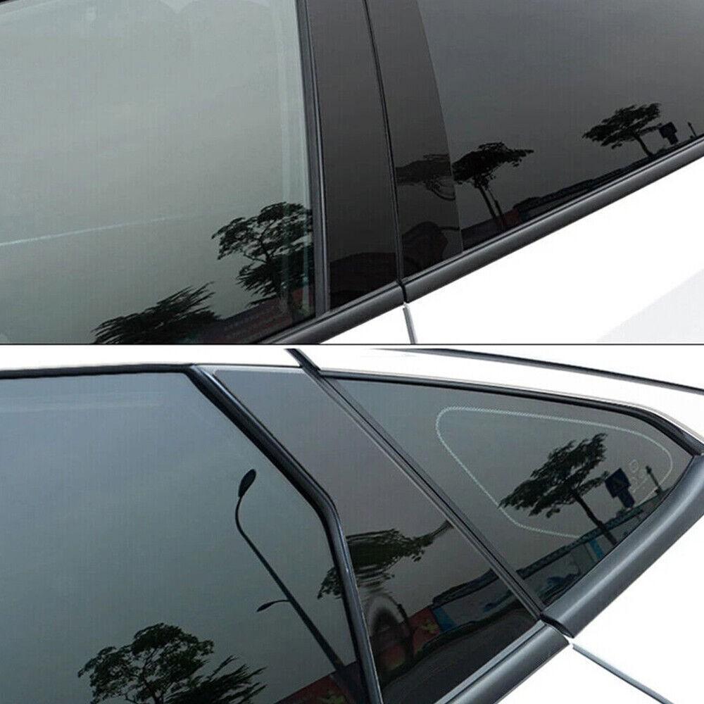 For Acura Integra 2023-2025 Pillar Posts Door Piano Black Trim Decal Cover Kit