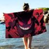 Cartoon G-GengarSS Bath Towel Microfiber Soft Water Absorbing Breathable For Girl Kids Decorative Cartoon Beach Towel