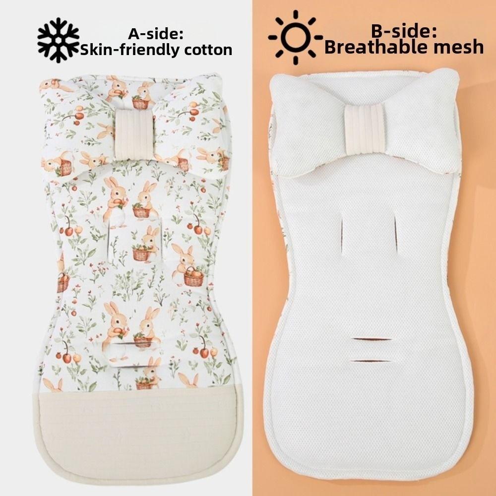 Comfortable Stroller Seat Pad Soft Baby Seat Cushion Cute Baby Stroller Cushion Infant Comfort