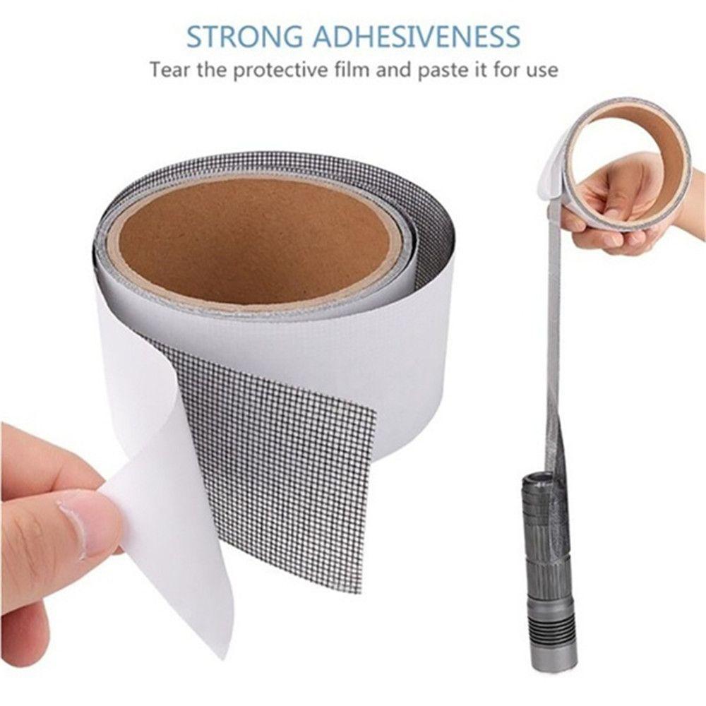 Бытовая сетка от насекомых Липкая проволока Ремонт порванного отверстия Лента-патч Лента для ремонта сетки Сетка для окна