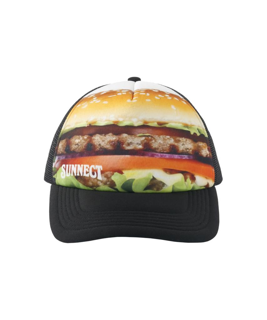 Кепка дальнобойщика Sseonegteu Burger - Черная