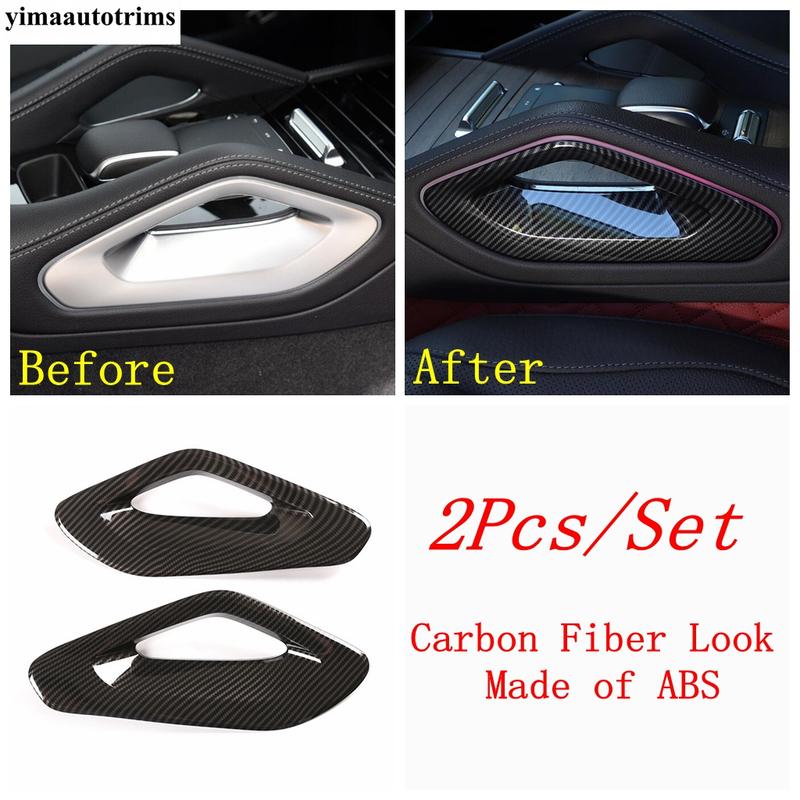 ABS Central Console Gear Shift Box Side Frame Sequ Cover Trim Accessories For Benz GLE GLS Class W167 V167 X167 -