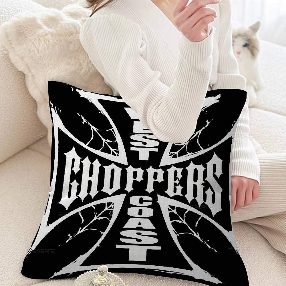 Чехол на подушку West C-Coast C-Choppers Полиэстер Подушки для дивана Декоративные подушки Декор для дома Наволочка