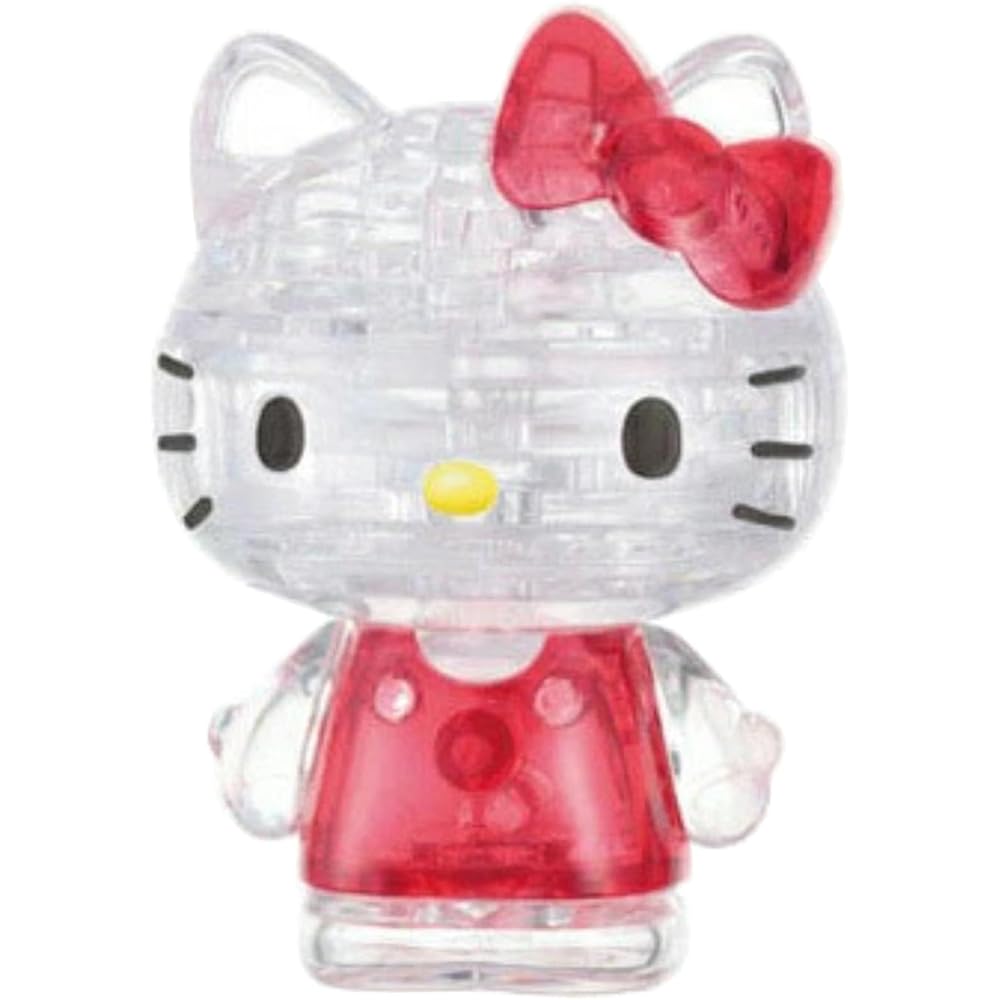 Hanayama Crystal Gallery Пазл 3D Hello Kitty Декоративная фигурка для возраста от 7 лет