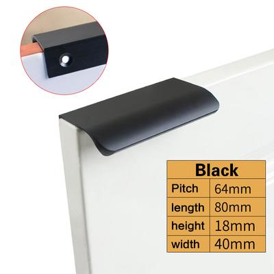 1 шт. дверная ручка для спальни, мебельные ручки для ящиков, ручки для шкафа, тянущие ручки, скрытое оборудование