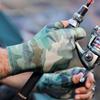 1 пара рыболовных перчаток с полупальцами, противоскользящих, для активного отдыха, дышащих, отводящих пот, для рыбалки, каякинга, гребли на открытом воздухе