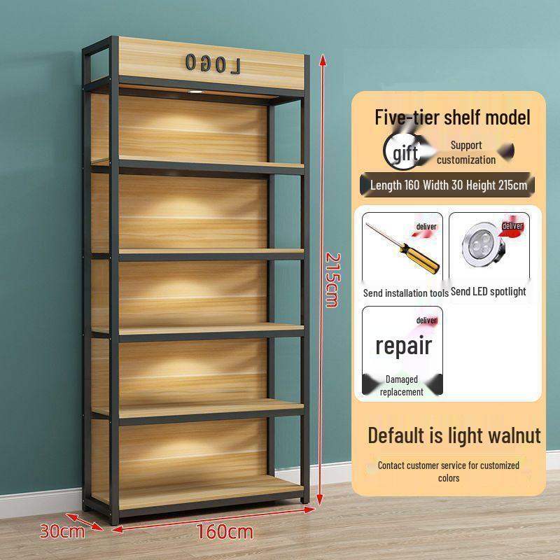 Multi-layer Display Rack for Supermarkets and Cosmetics