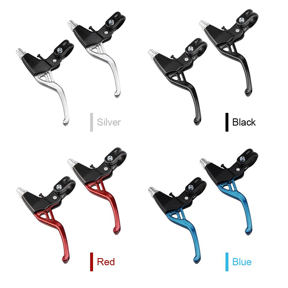 1 пара велосипедного тормозного рычага V-Brake из алюминиевого сплава MTB горного велосипеда тормозная ручка 22 мм
