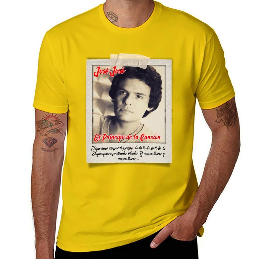 Jose Jose El Principe De La Cancion Tshirt Funnys Oversized Aesthetic Clothes T Shirts For Unisex Pack