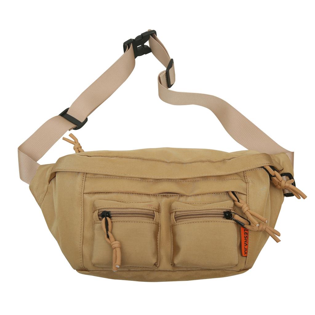 Уличная водонепроницаемая одноплечевая сумка кроссбоди, модная нагрудная сумка, повседневный рюкзак большой вместимости, спортивная поясная сумка