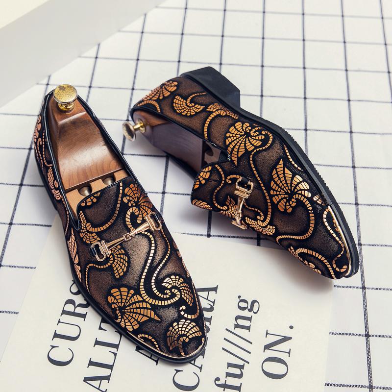 2024Luxury Brand Loafers Slip-on Fashion Colorful Leather Shoes British Style Moccasins Soft Sole Comfortable Wedding Ball Shoes