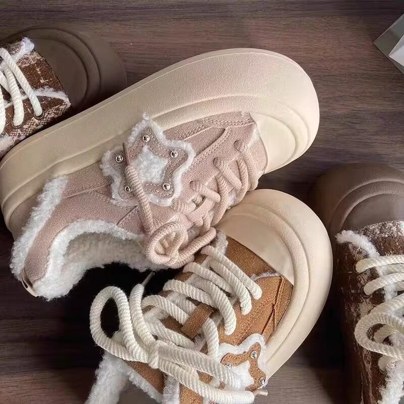 Женские туфли на платформе с повседневной обувью