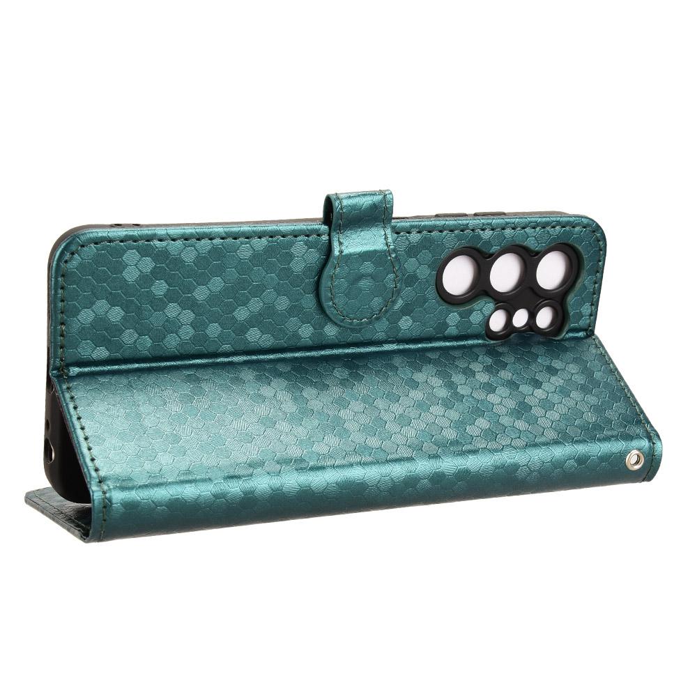 Для Oukitel C61 Pro/C61 Чехол-кошелек Тиснение в виде точек Искусственная кожа Чехол для телефона с ремешком на запястье