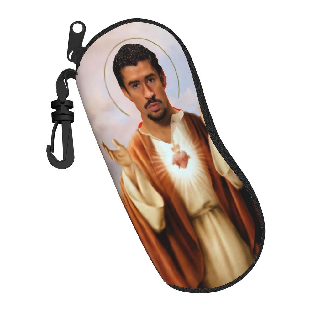 Cute Cartoon Glasses Case Bad Bunny DTMF Tour 2026 Merch Box Glasses Storage Box Ins Style Eyeglasses Box