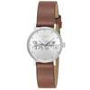 Часы PERRY Silver Dial Stainless Steel Quartz 28MM 14503797 Brown [Coach] женские [Товар]