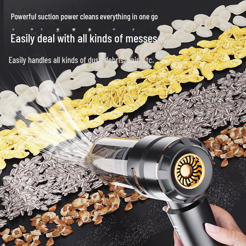 Мощный беспроводной ручной пылесос с бесщеточным двигателем, функцией выдувания пыли и нагнетания воздуха