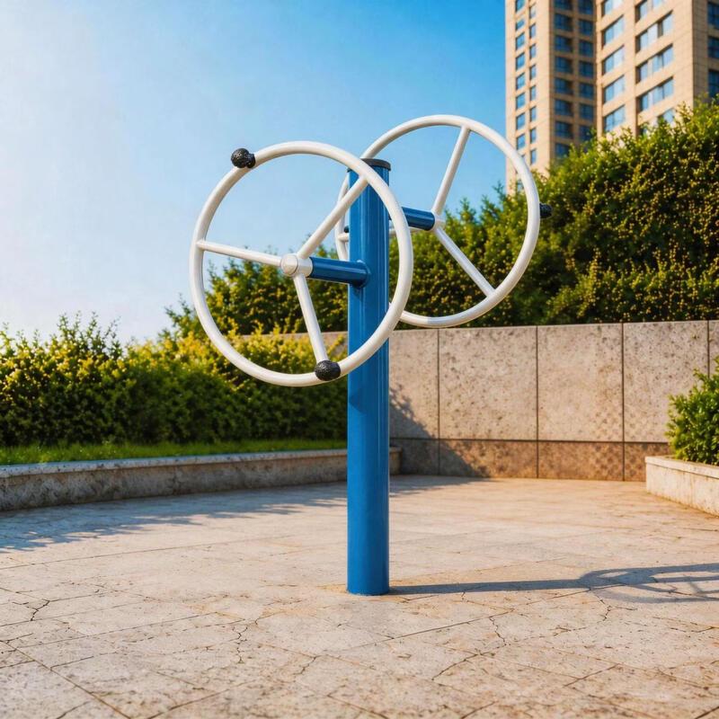 Outdoor Dual Wheel Fitness Spinner