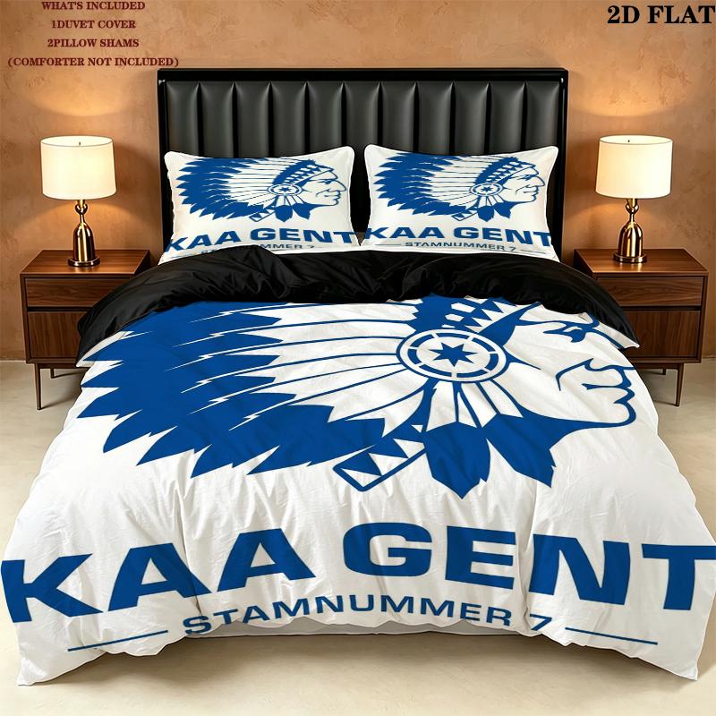 Постельное белье с узором Kaa Gent Комплект одеяла Пододеяльник Наволочка Домашний Декор Подарок на День Рождения (1 * пододеяльник + 2 * наволочка без наполнителя)