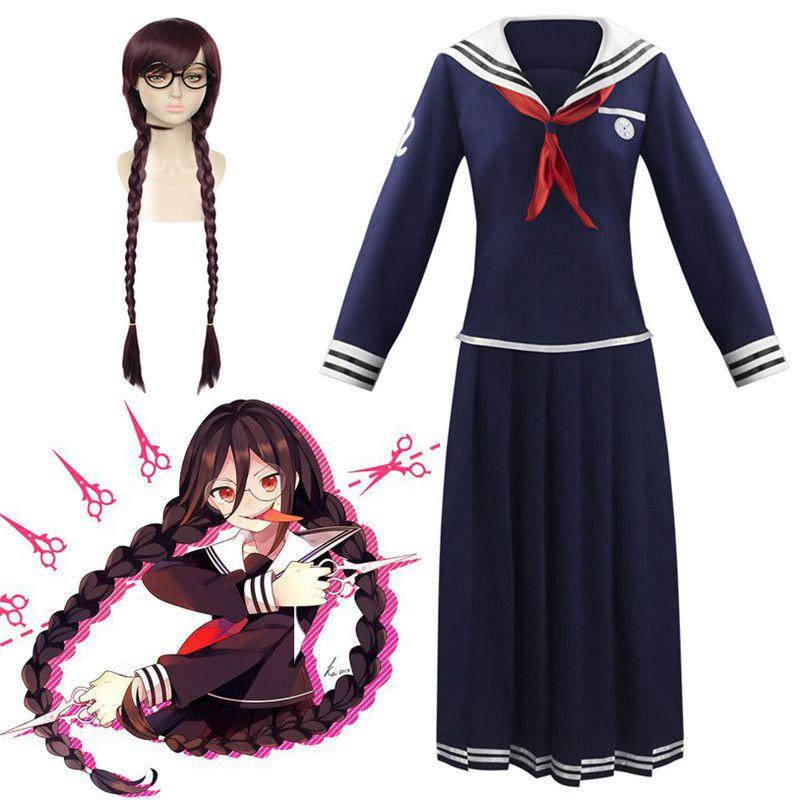 Привлекательный костюм на Хэллоуин Токо Фукавы из Danganronpa с элегантным дизайном
