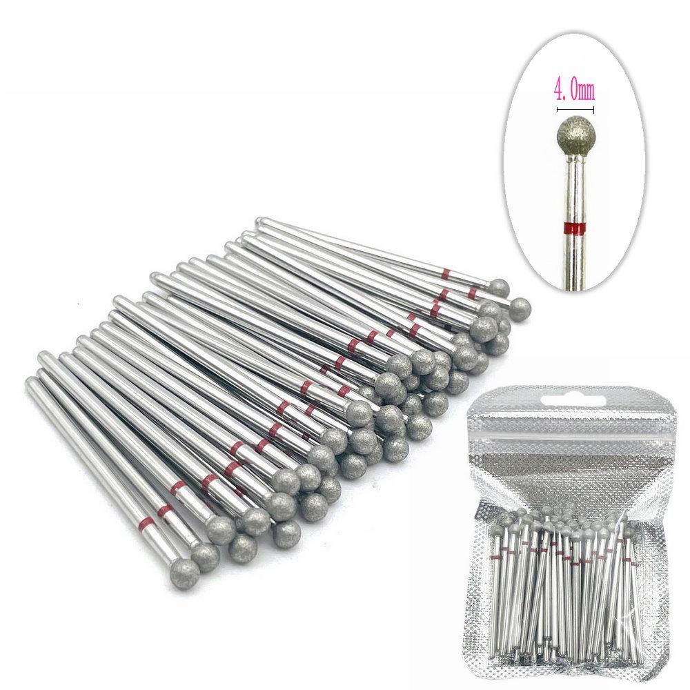 50pcs/set Diamond Milling Cutter Grinding Bur Drill Bits Dental Grinding Dental Polishing Burs Nail Drill Bits 2.35mm Shank